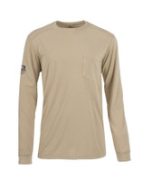 Pro Dry Long Sleeve, Front View, Long Sleeve FR Shirt, Flame Resistant Long Sleeve Shirt