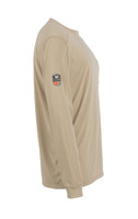 Pro Dry Long Sleeve, Side View, Long Sleeve FR Shirt, Flame Resistant Long Sleeve Shirt
