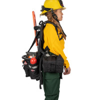 Chainsaw Pack, Side View, Wildland Sawyer Pack, Wildland Chainsaw Pack