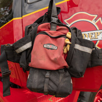 Fireball Pack, Front View, Wildland Fire Pack, Wildland Firefighting Backpack, Lifestyle
