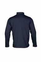 Fleece Sweatshirt, Back View, FR Sweatshirt, Black Sweatshirt