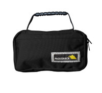 Sawyer Zippered Tool Pouch, Front, Zipper Closed, Black