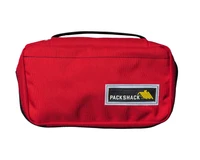Sawyer Zippered Tool Pouch, Front, Zipper Closed, Red
