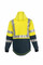Elements Nova Jacket, Back View, Flame Resistant Jacket, Yellow Hi Vis Jacket