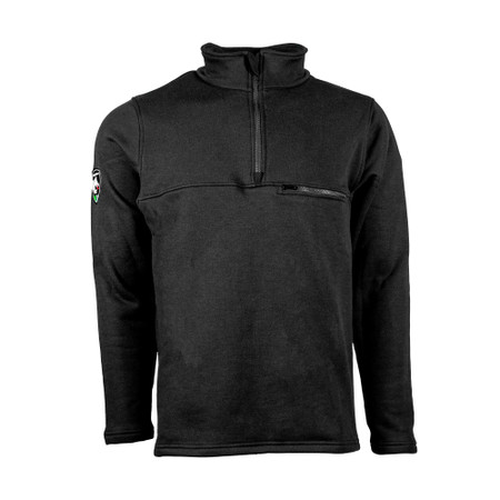 Elements FR Sweatshirt, Front View, Modeled, Flame Resistant Sweatshirt, Grey