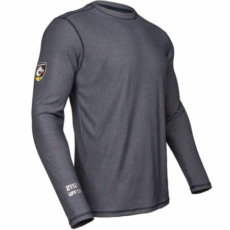 2112 Pro Dry Tech Long Sleeve, Front Angle, Navy