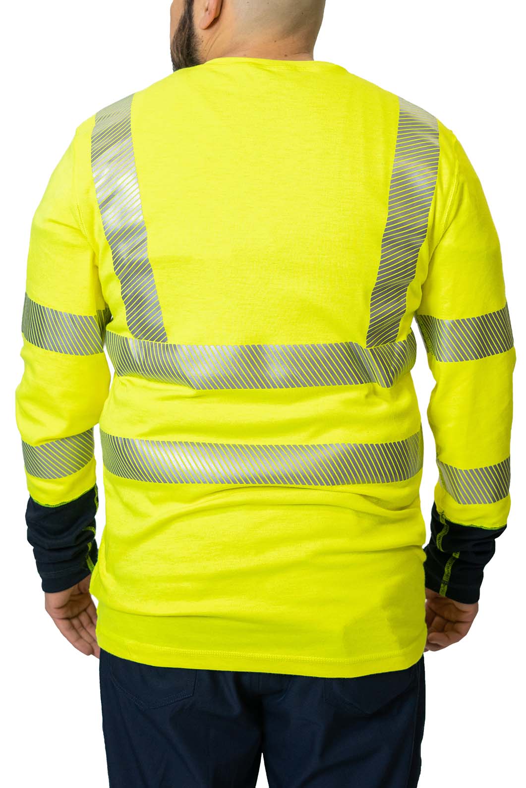 Wroom Dri Fit Jersey - Grey Hi Viz Yellow