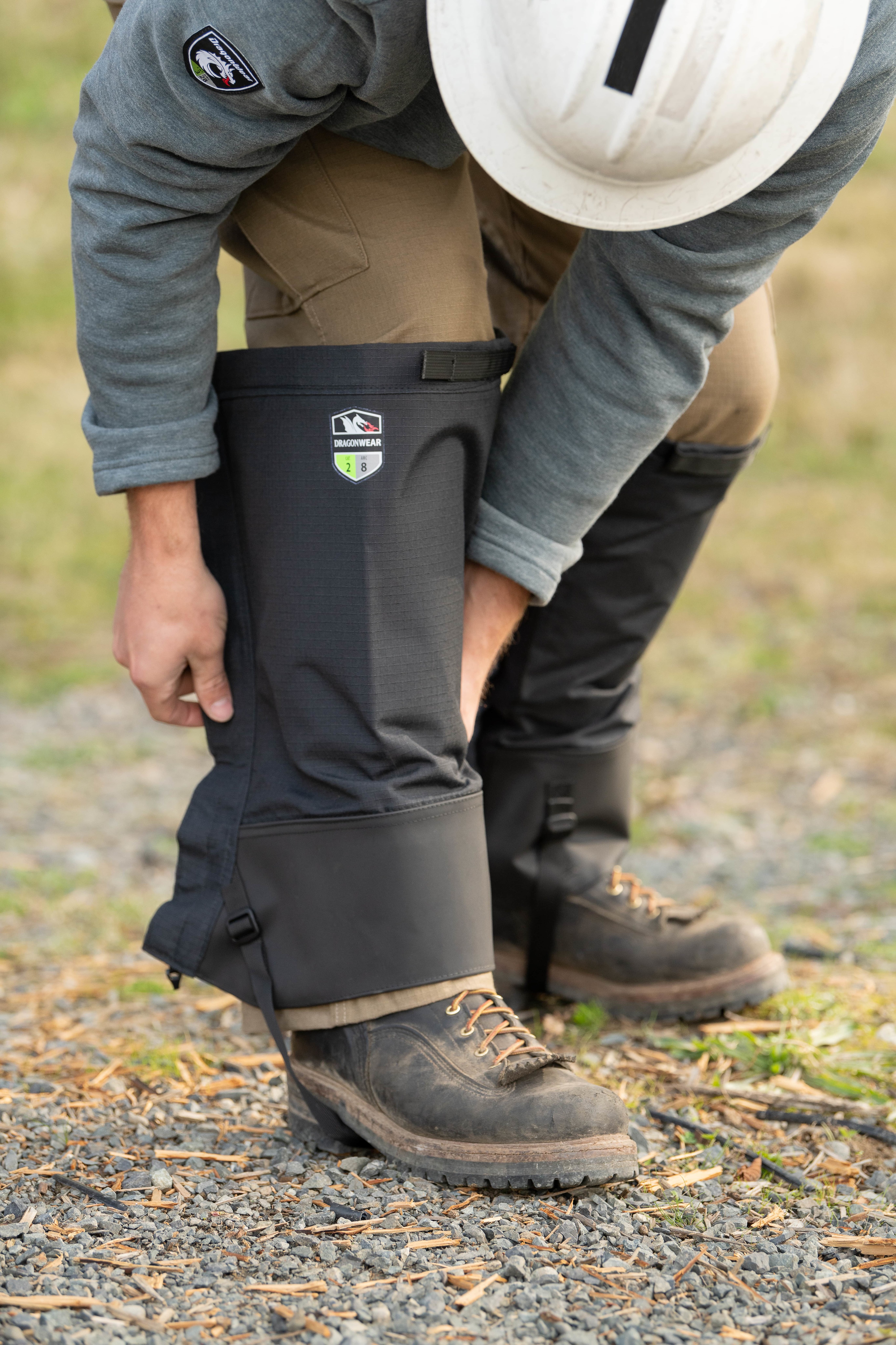 FR Waterproof Leg Gaiters | Flame 
