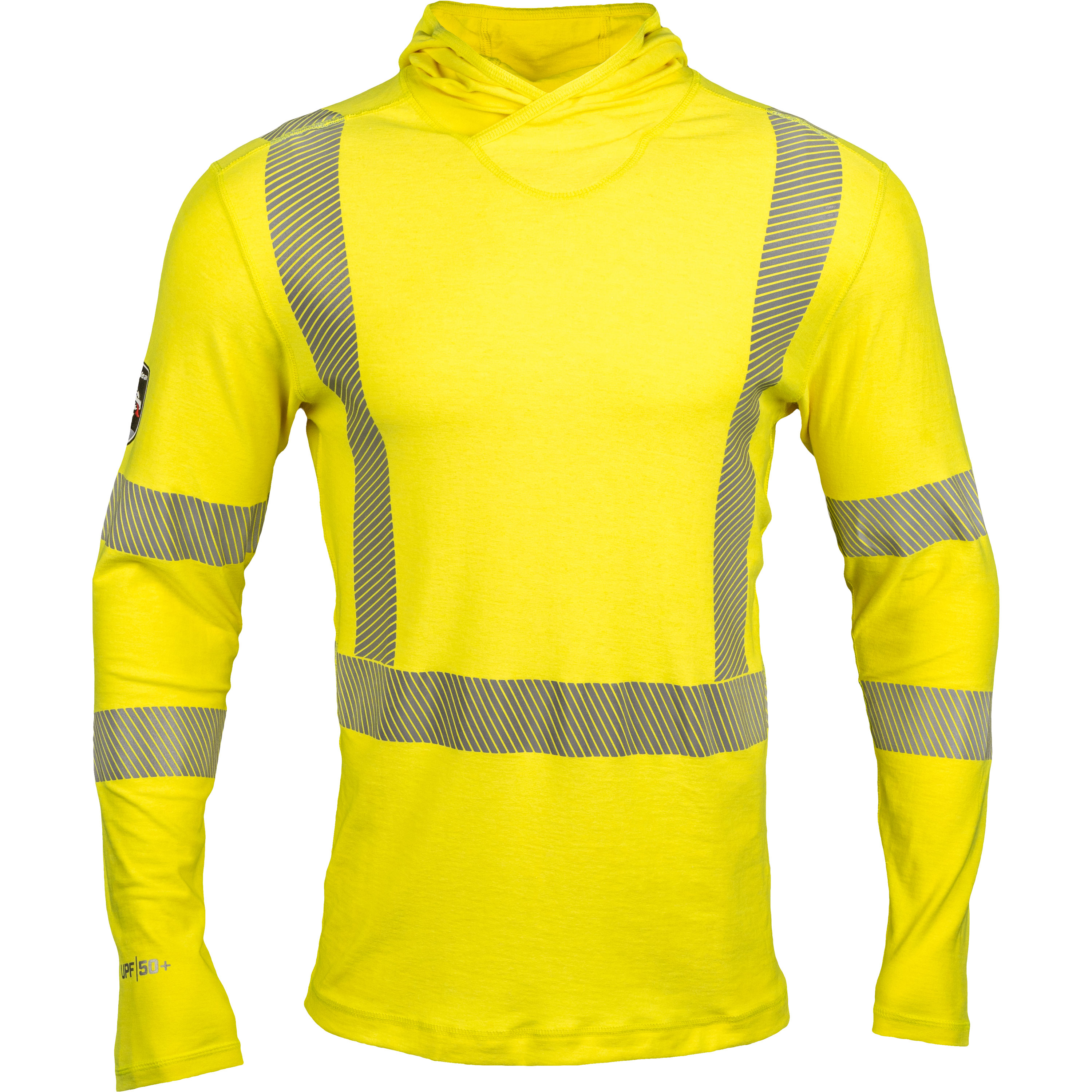 Pro Dry Tech LS Shirt w/Hood - Hi-Vis Yellow