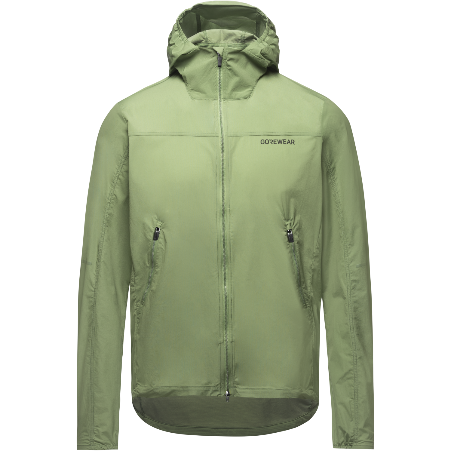 hikerAll-weather Hoody フーディ Lichen 14 oz. Ultra Heavyweight Loopwheel Hoodie in Olive (IHSW-49