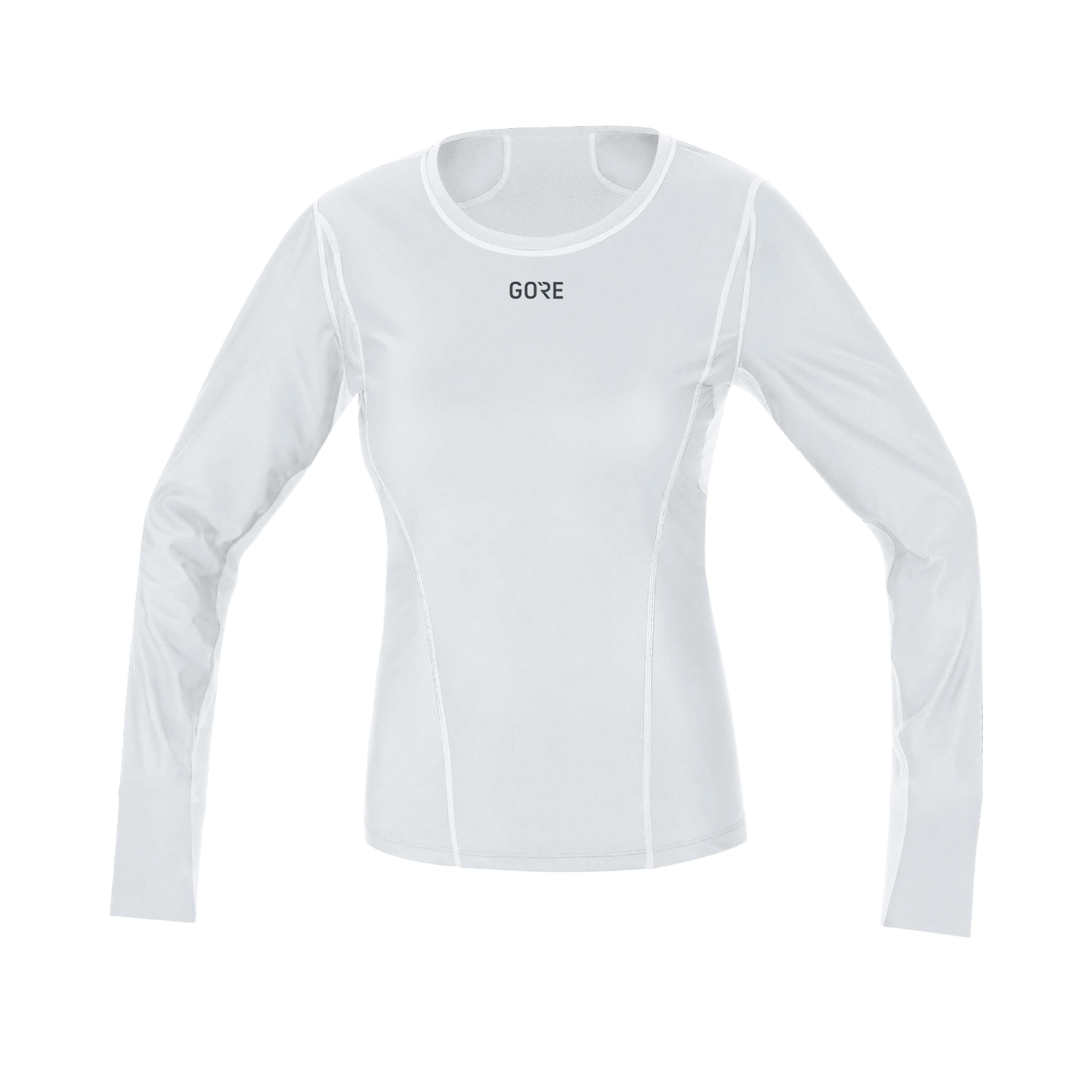 An image of the M WINDSTOPPER® Base Layer Long Sleeve Shirt Womens being displayed without a product model wearing the product.