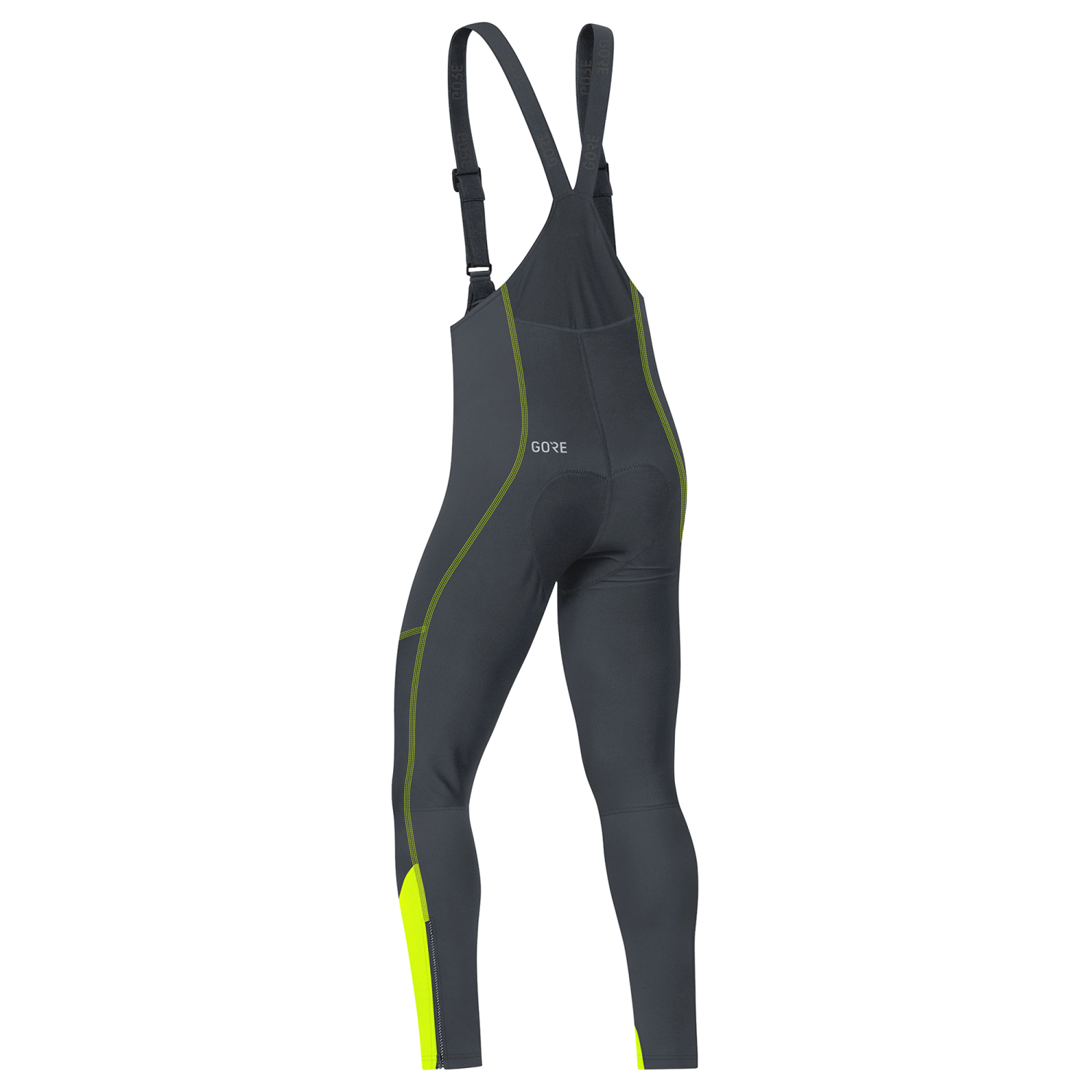 An image of the C3 WINDSTOPPER® Bib Tights+ Mens being displayed without a product model wearing the product.