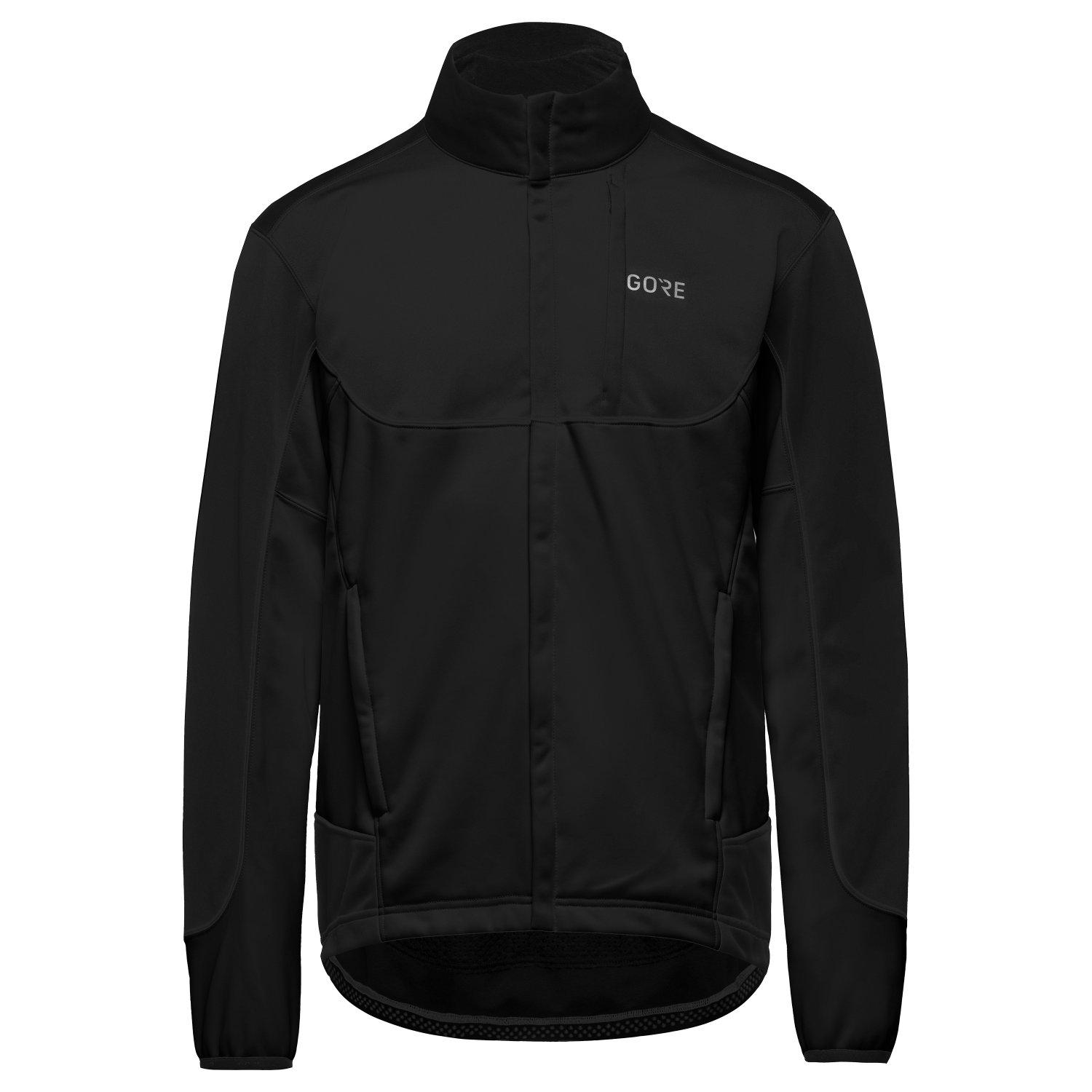 An image of the C5 WINDSTOPPER® Thermo Trail Jacket Mens being displayed without a product model wearing the product.