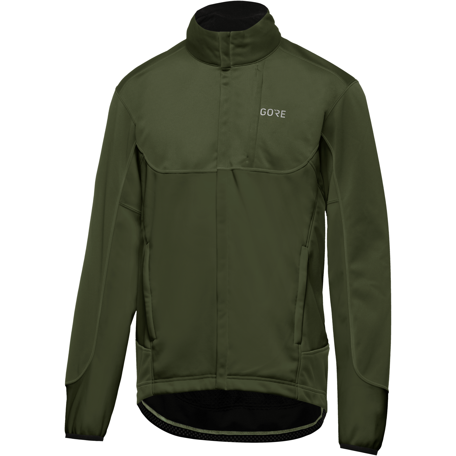 An image of the C5 WINDSTOPPER® Thermo Trail Jacket Mens being displayed without a product model wearing the product.