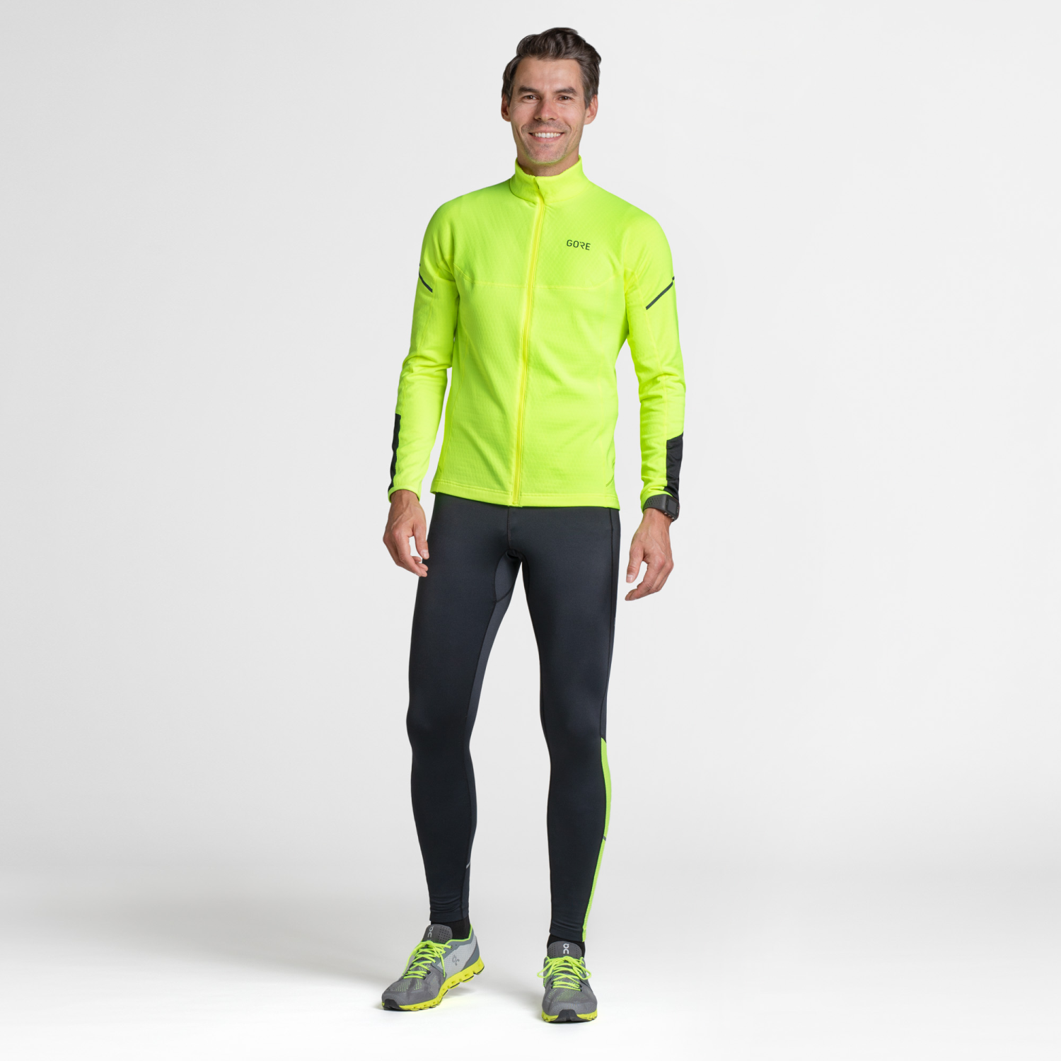 M Thermo Long Sleeve Zip Shirt