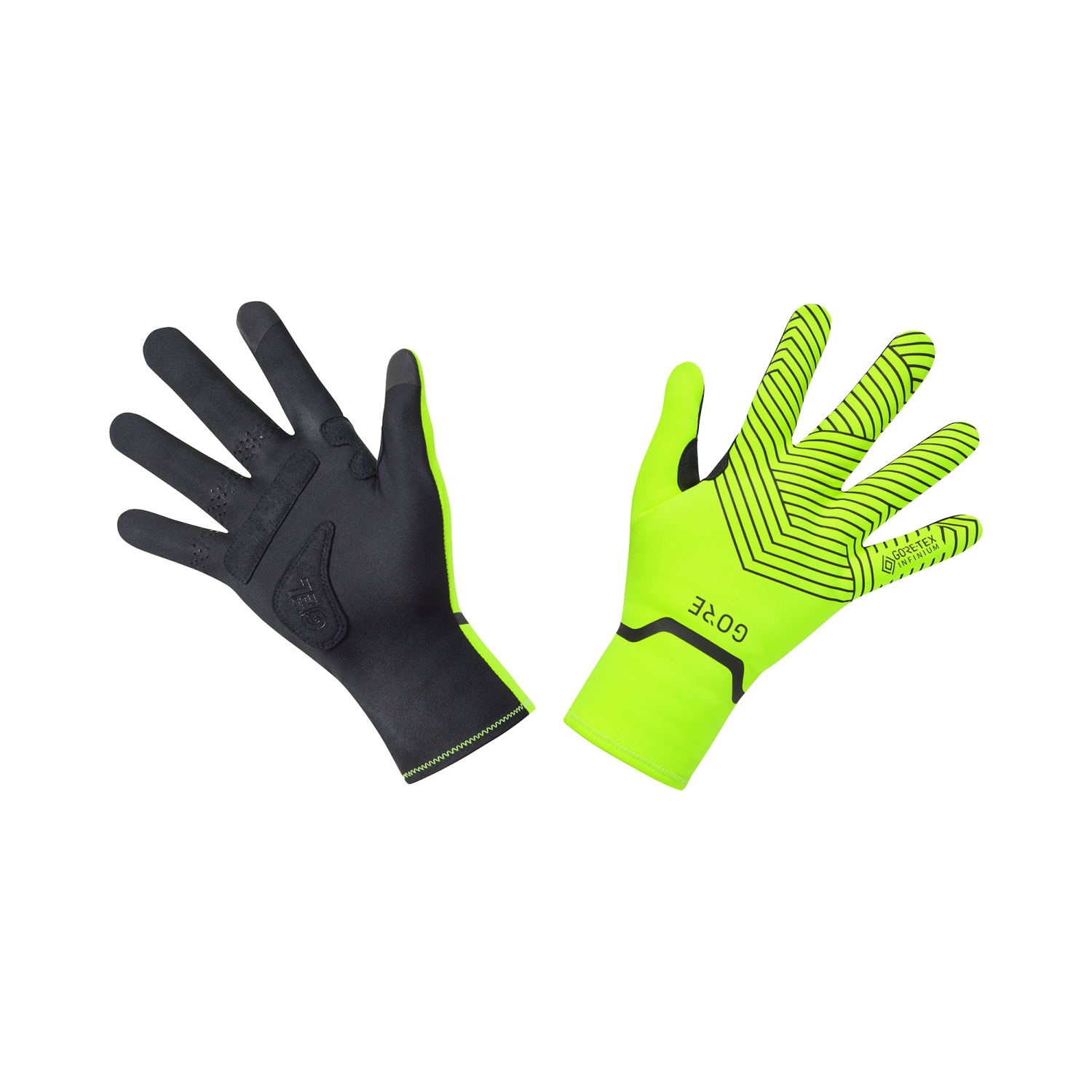 An image of the C3 WINDSTOPPER® Stretch Mid Gloves being displayed without a product model wearing the product.