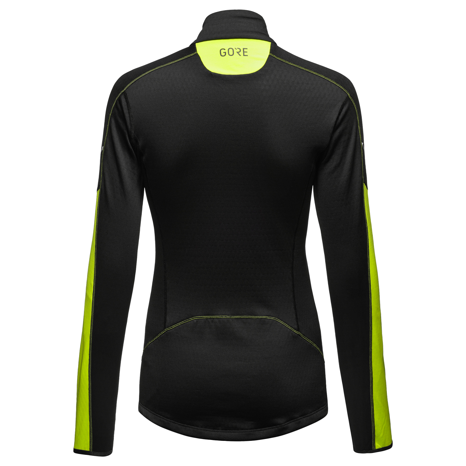 An image of the M Women Thermo Long Sleeve Zip Shirt being displayed without a product model wearing the product.