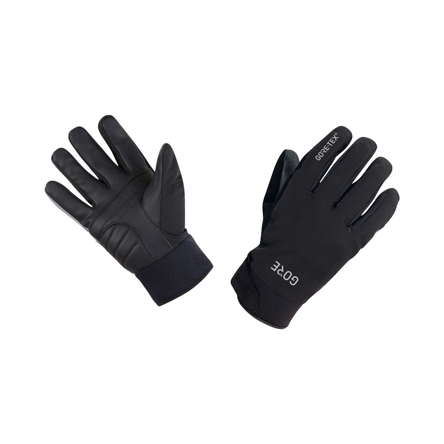 An image of the C5 GORE-TEX Thermo Gloves being displayed without a product model wearing the product.
