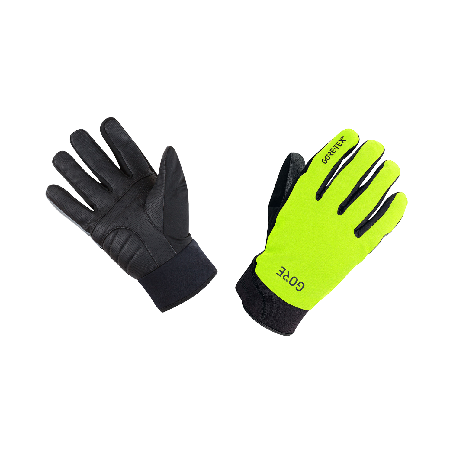 An image of the C5 GORE-TEX Thermo Gloves being displayed without a product model wearing the product.