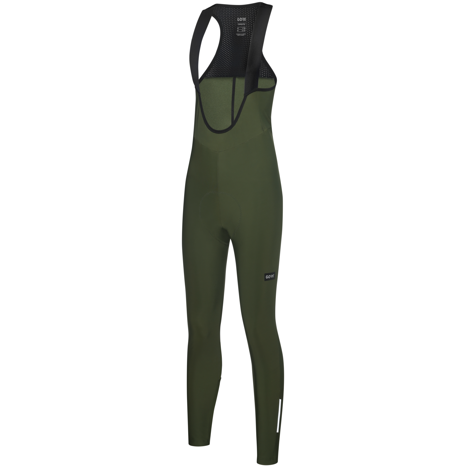 An image of the Progress Thermo Bib Tights+ Womens being displayed without a product model wearing the product.