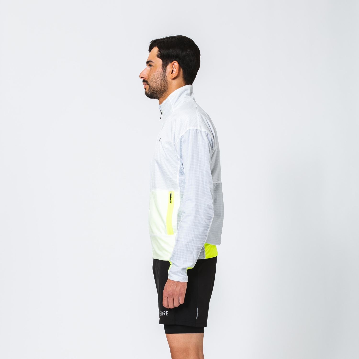 0108--White/Neon Yellow