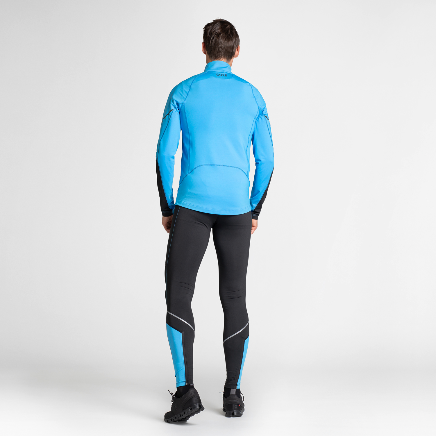 M Mid Long Sleeve Zip Shirt