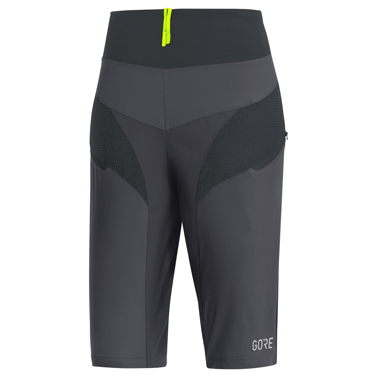 Gore Wear Women's C5 Trail Light Shorts - Xs - Terra Grey-Black