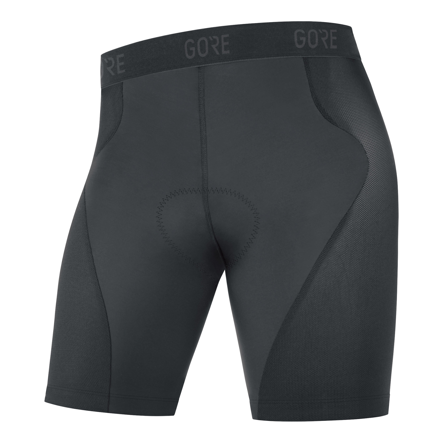 An image of the C5 Liner Short Tights+ being displayed without a product model wearing the product.