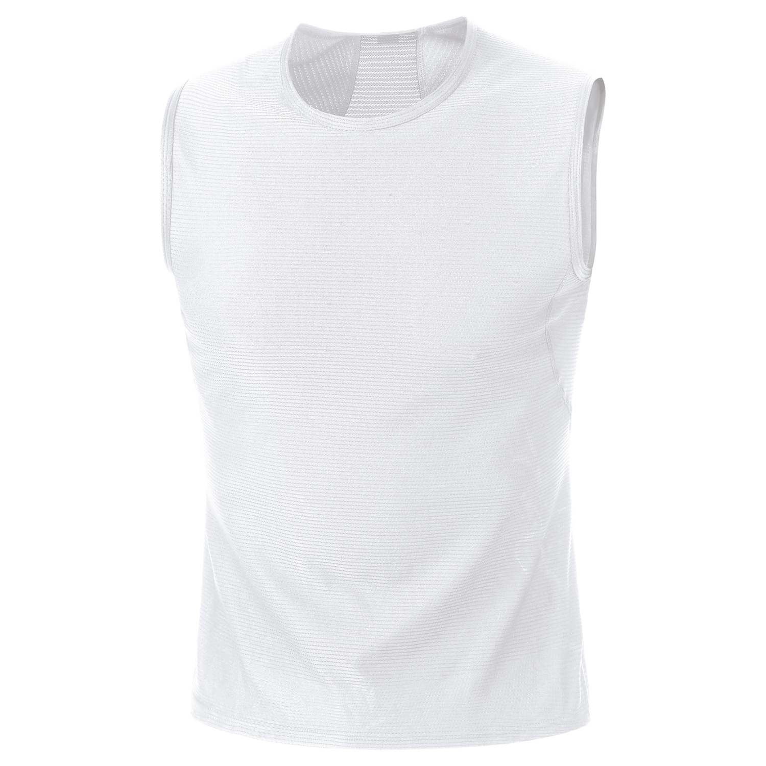 Tapered Sleeveless Mesh Baseball Muscle Shirts