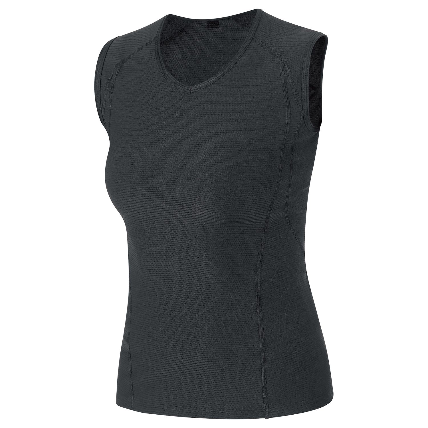An image of the M Women Base Layer Sleeveless Shirt being displayed without a product model wearing the product.