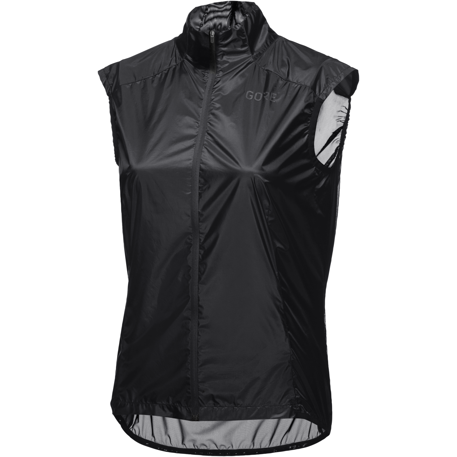 An image of the Ambient WINDSTOPPER® Vest Womens being displayed without a product model wearing the product.
