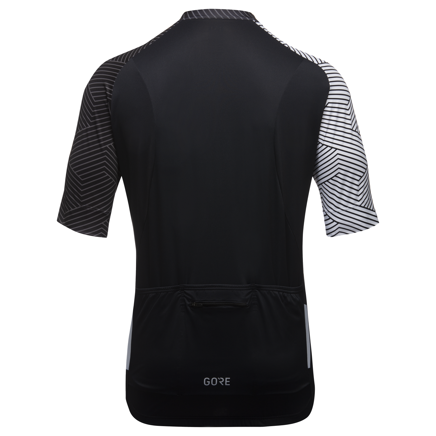 An image of the C5 Jersey being displayed without a product model wearing the product.