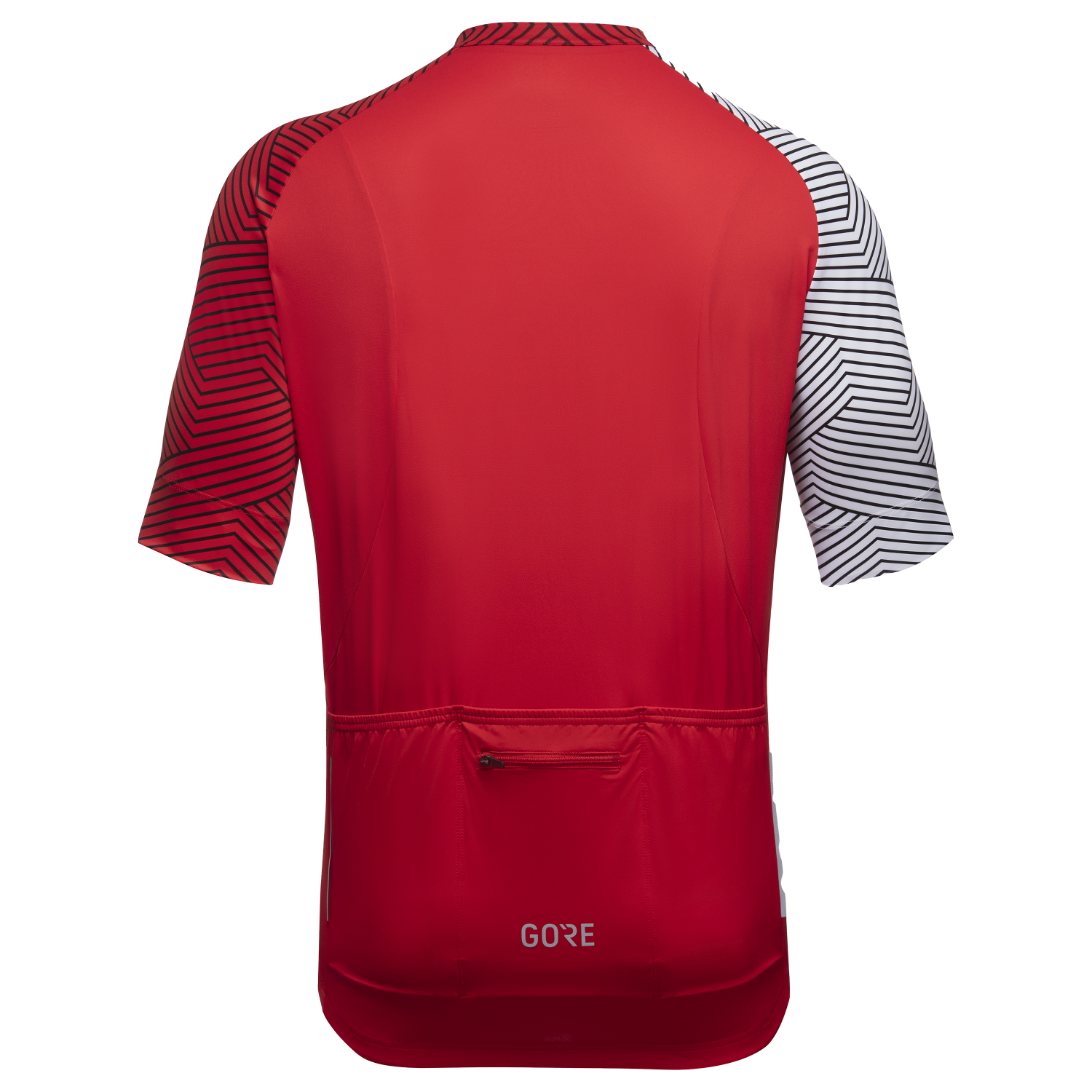 An image of the C5 Jersey being displayed without a product model wearing the product.