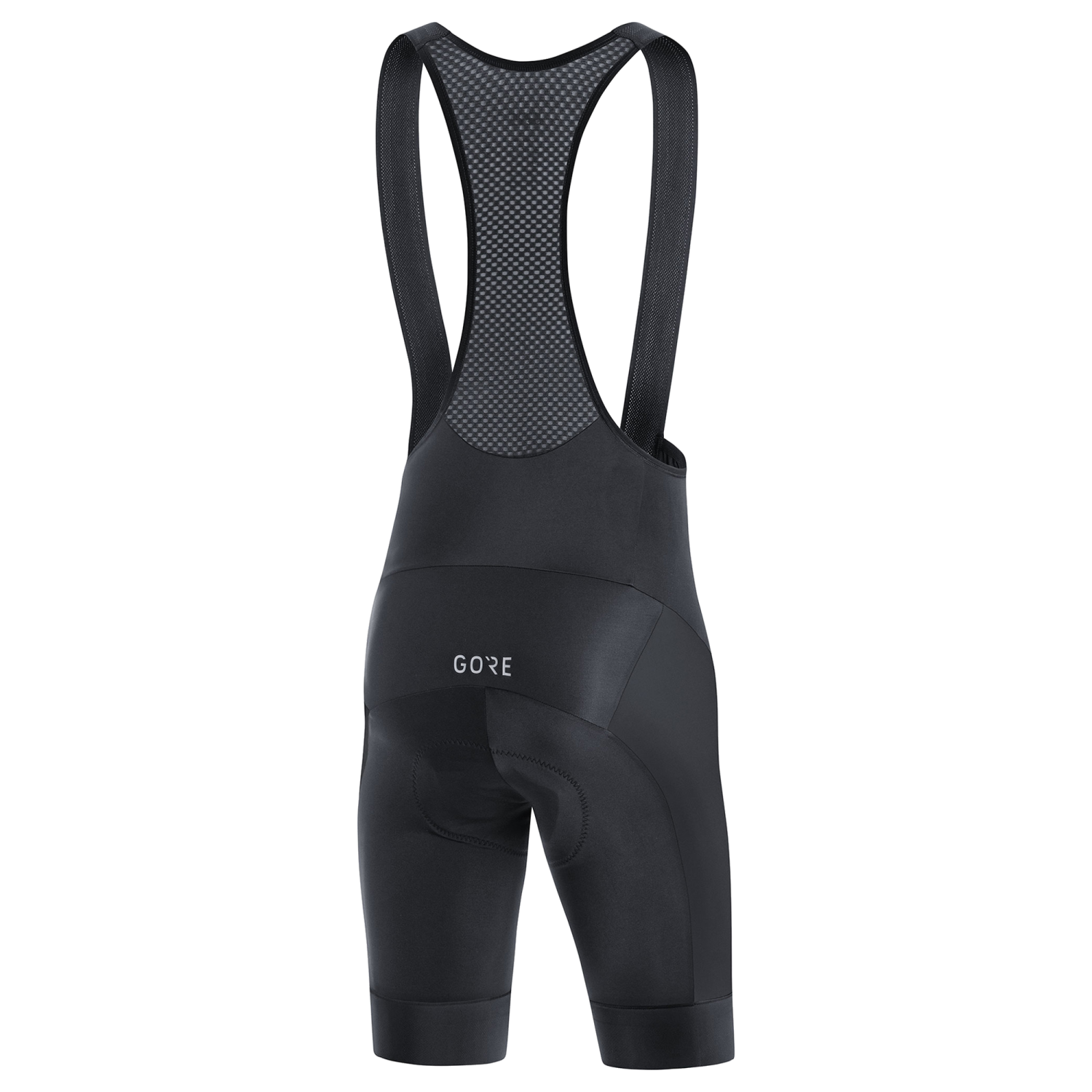 An image of the C3 Bib Shorts+ being displayed without a product model wearing the product.
