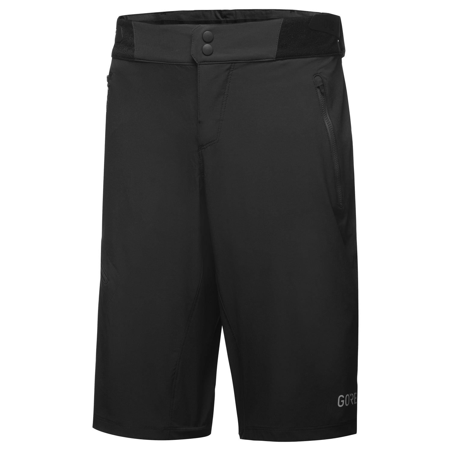 An image of the C5 Shorts being displayed without a product model wearing the product.