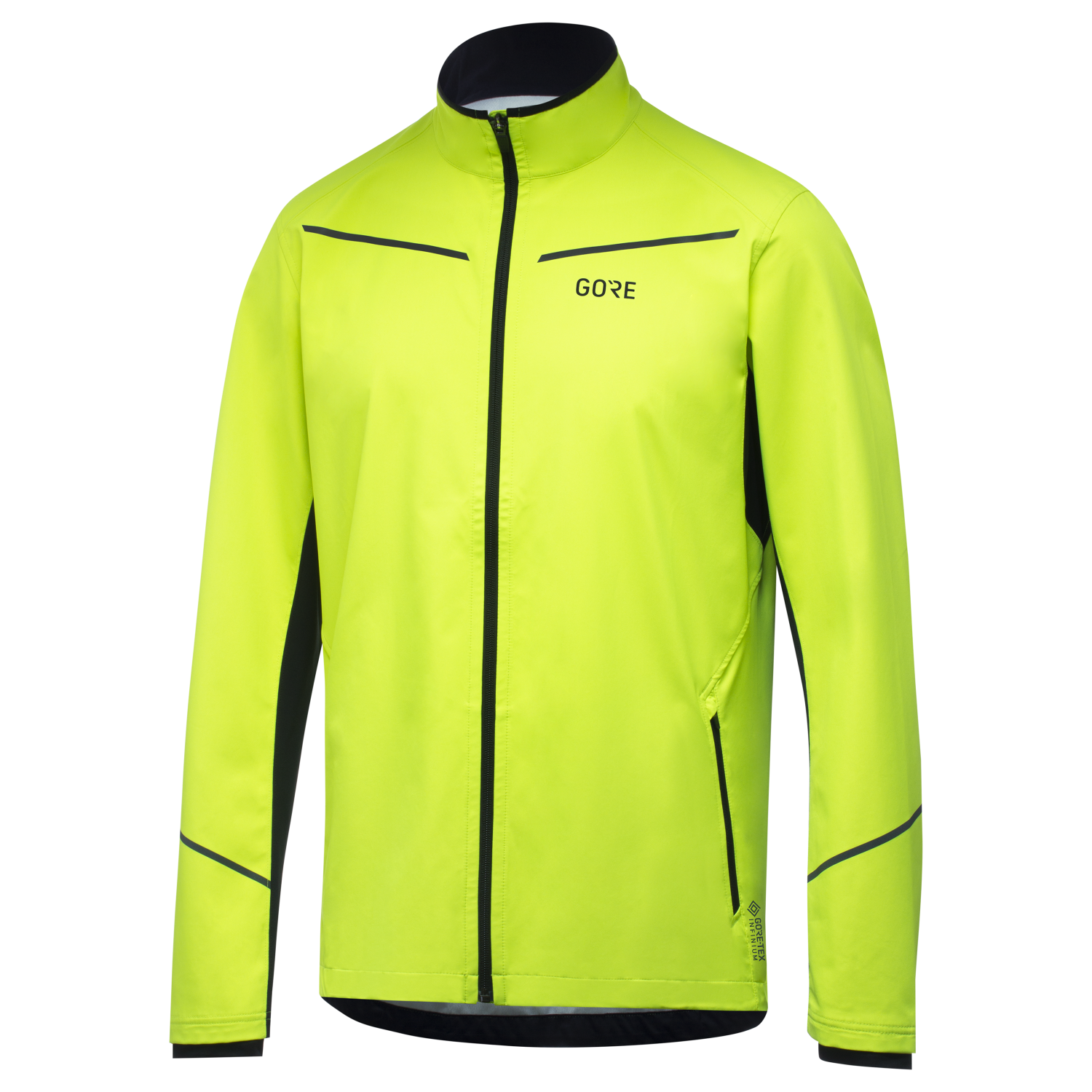 Veste Running Femme Gore Wear R3 Partial Gore-Tex Infinium Khaki