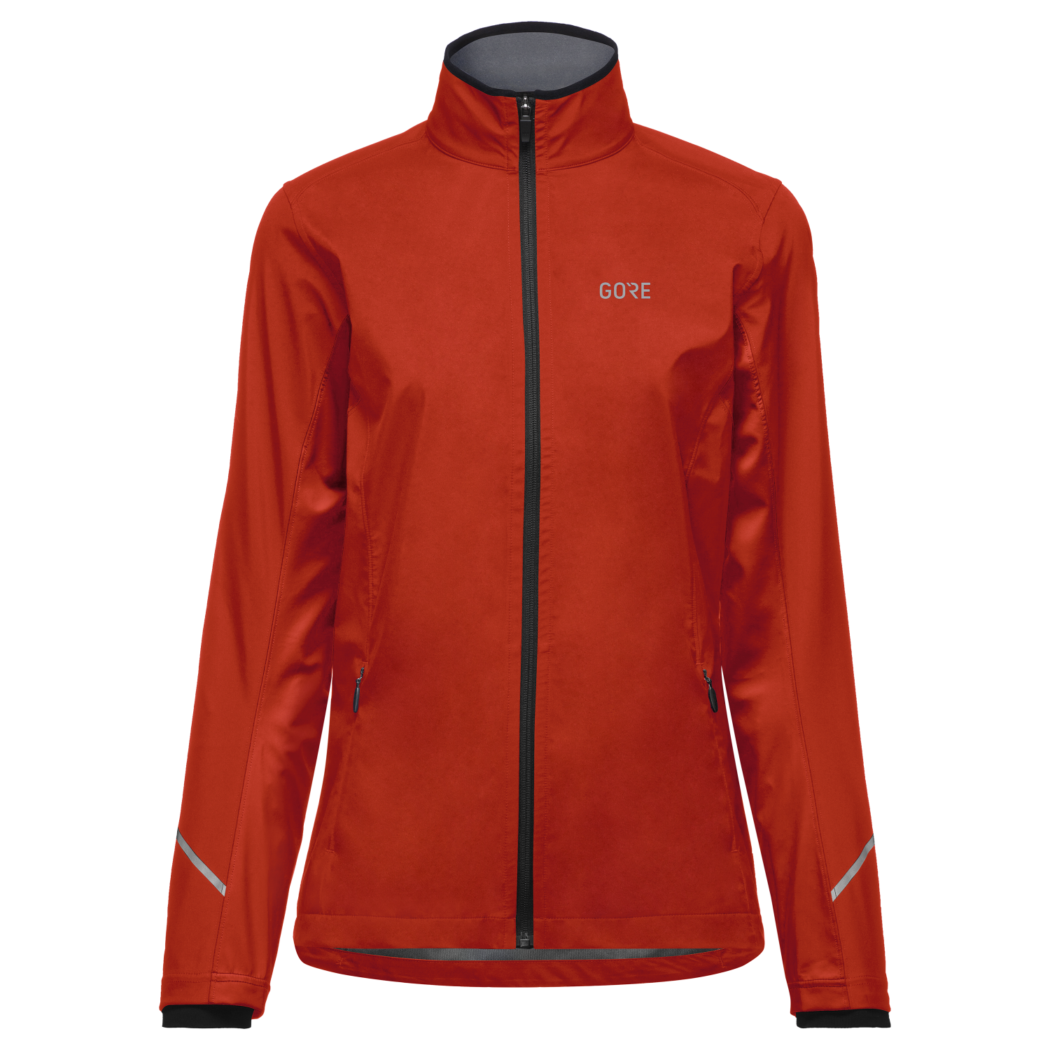 An image of the R3 WINDSTOPPER® Jacket Women being displayed without a product model wearing the product.
