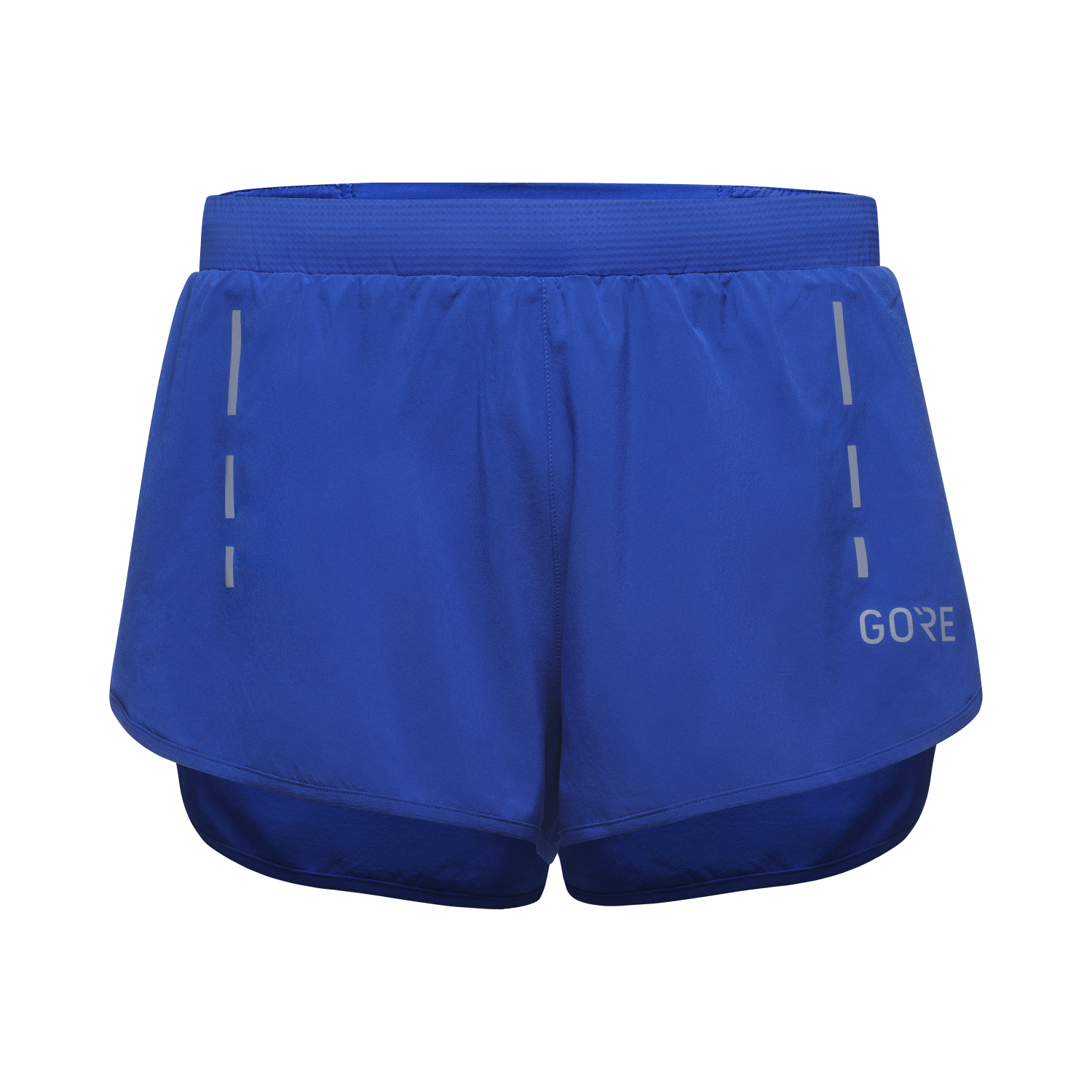 Plus Rib Split Running Shorts