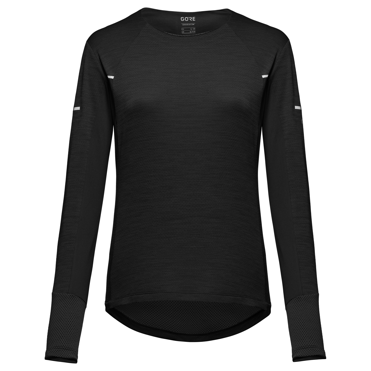 An image of the Vivid Long Sleeve Shirt Womens being displayed without a product model wearing the product.