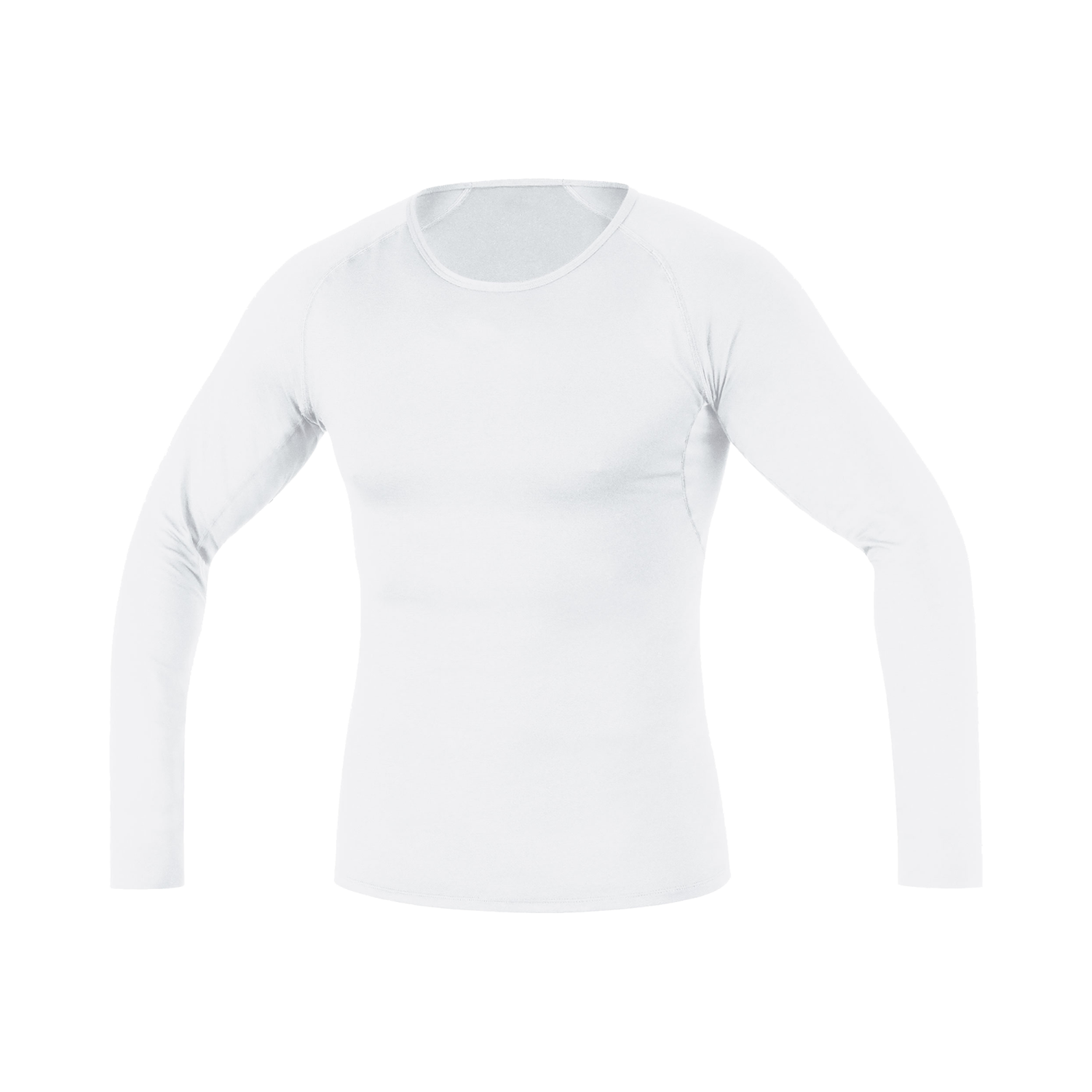 An image of the M Base Layer Long Sleeve Shirt being displayed without a product model wearing the product.