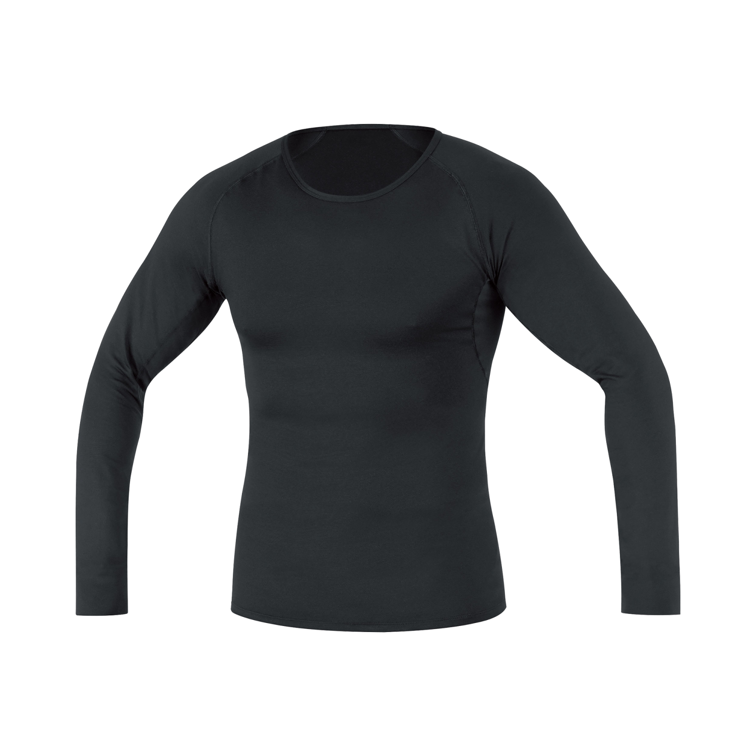 An image of the M Base Layer Long Sleeve Shirt being displayed without a product model wearing the product.