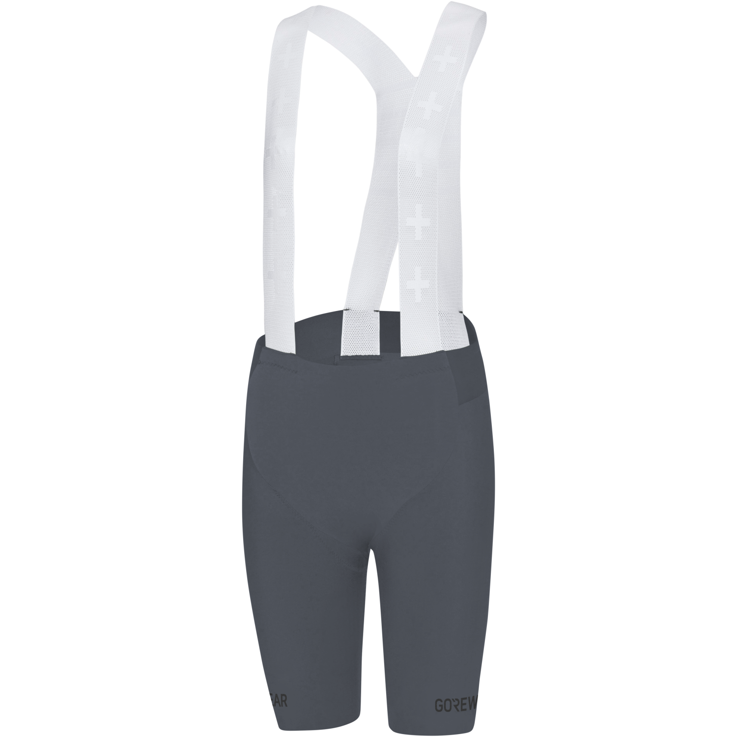 An image of the Distance Bib Shorts+ 2.0 Womens being displayed without a product model wearing the product.