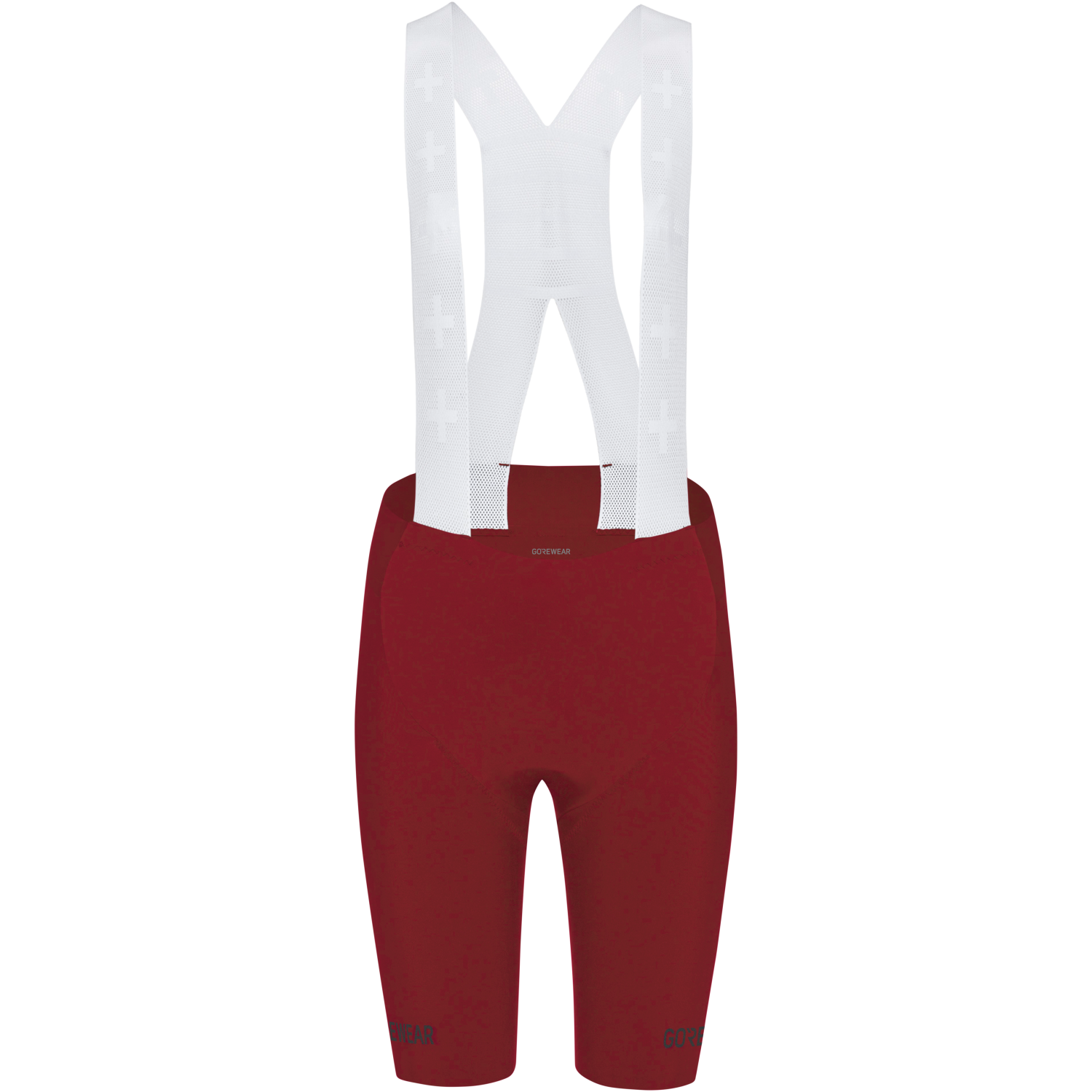 An image of the Distance Bib Shorts+ 2.0 Womens being displayed without a product model wearing the product.