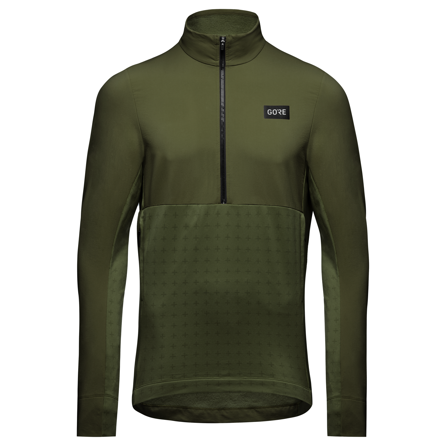 An image of the TrailKPR Hybrid 1/2-Zip Mens being displayed without a product model wearing the product.