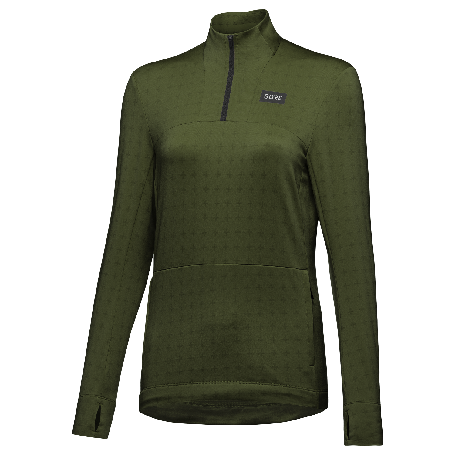 An image of the Everyday Thermo 1/4-Zip Womens being displayed without a product model wearing the product.