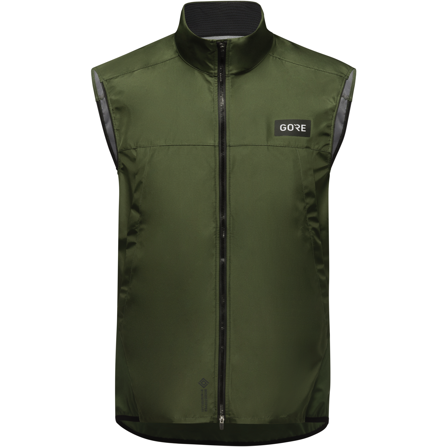 An image of the Everyday WINDSTOPPER® Vest Mens being displayed without a product model wearing the product.