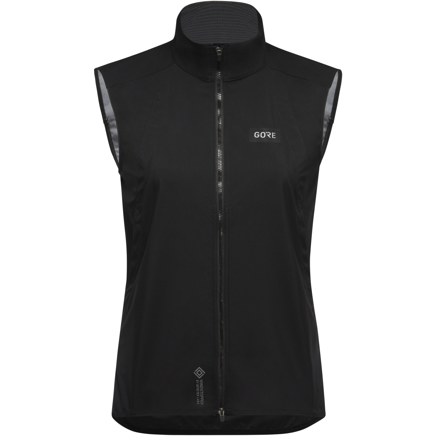 An image of the Everyday WINDSTOPPER® Vest Womens being displayed without a product model wearing the product.