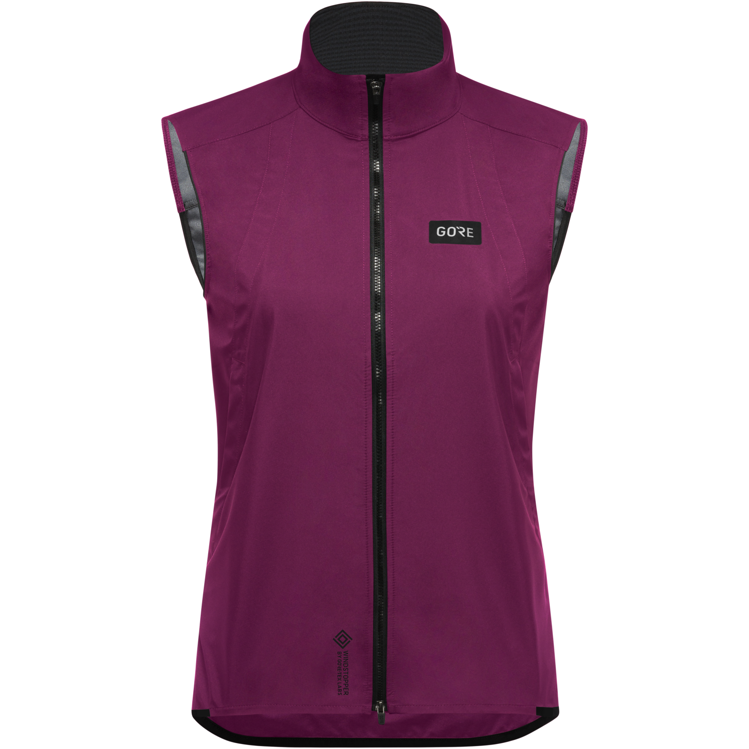An image of the Everyday WINDSTOPPER® Vest Womens being displayed without a product model wearing the product.