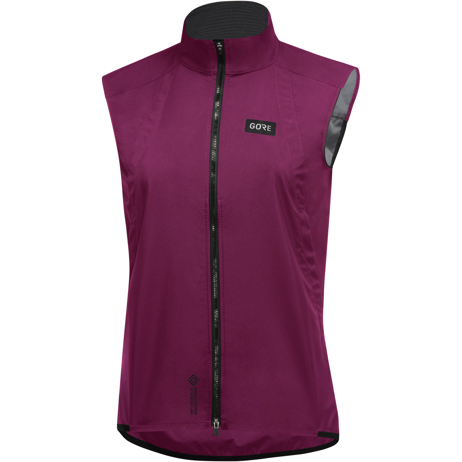 An image of the Everyday WINDSTOPPER® Vest Womens being displayed without a product model wearing the product.