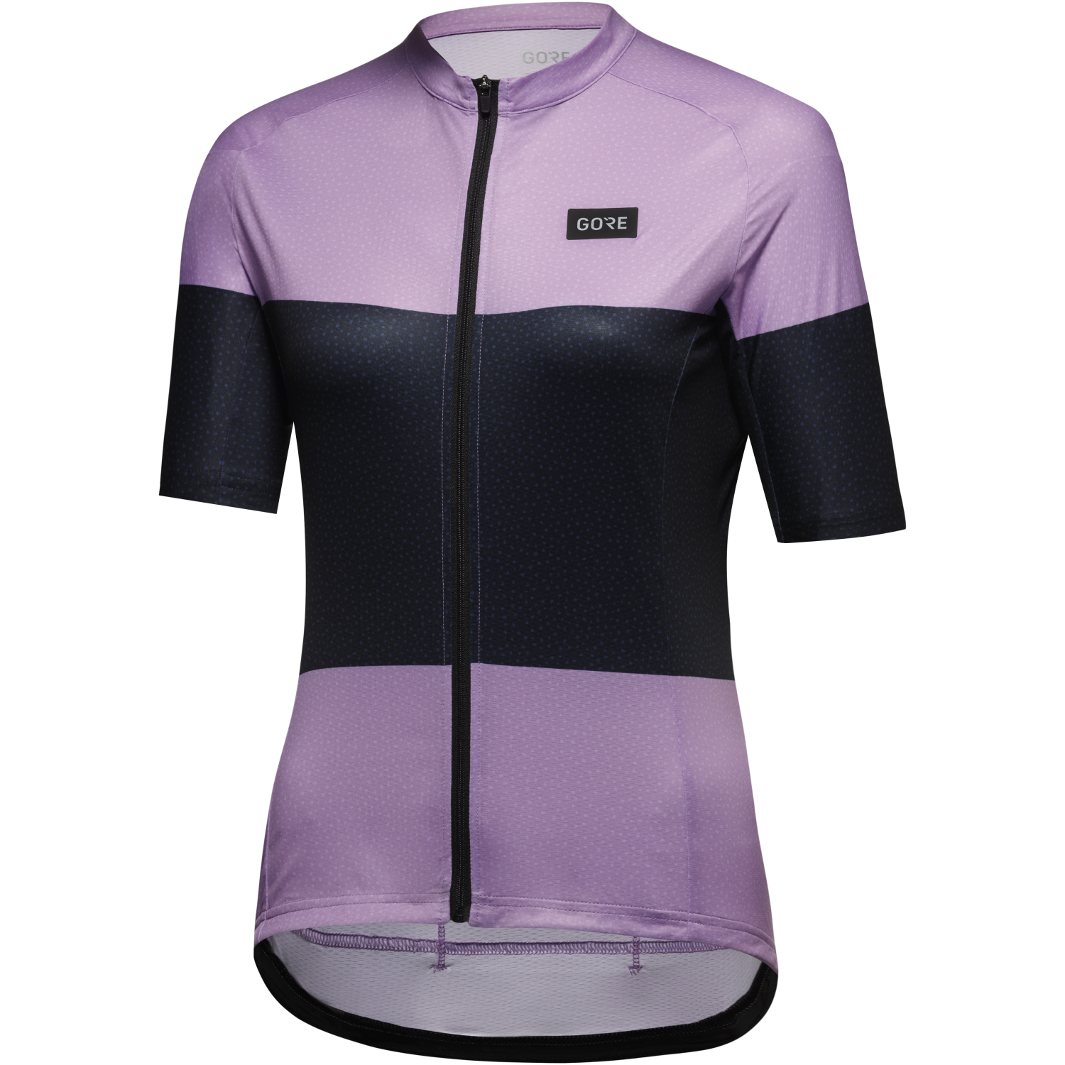 An image of the Spirit Stripes Jersey Womens being displayed without a product model wearing the product.
